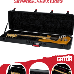Gator GTSA-GTRBASS Estuche para bajo moldeado TSA ATA