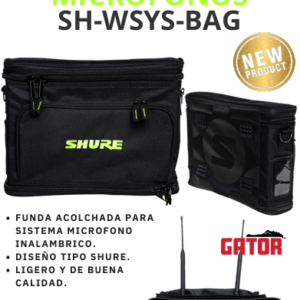 SHURE SH-WSYS-BAG bolsa acolchada