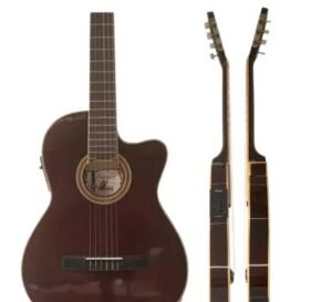 PALMER TERESA-WR GUITARRA ELECTROACUSTICA ROJO VINO C/CORTE NYLON 39"