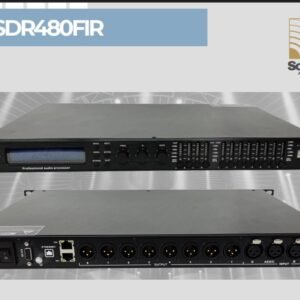SONITUS SDR480FIR PROCESADOR DIGITAL PRO CON FILTROS FIR 4 CANALES