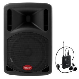 BARETONE MAX12EX PARLANTE PORTÁTIL 200W RMS TWS USB EFECTOS DE MICRÓFONO