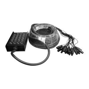 L&N-ACOUSTICS  LN-8159C-30M MEDUSA 20 CANALES (16 JACK XLR + 4 PLUG XLR) 30 M