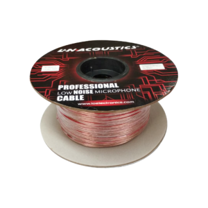 L&N-ACOUSTICS   LN-CBL22/18 CABLE PARA PARLANTE TRANSPARENTE 18AWG O.D. 3X6MM