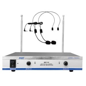 MXT-11V Micrófono inalámbrico dual tip/ vincha