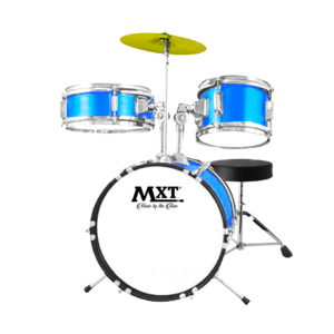 MXT-BAT-3LBL BATERIA ACUSTICA CELESTE P/NIÑOS