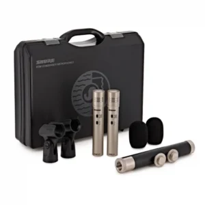 Shure KSM 137 SL Stereo Kit con 2 micrófonos estudio KSM137 para captación de instrumentos de percusión