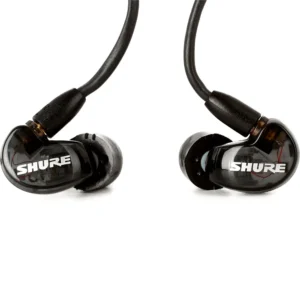 SHURE SE215-K Audífonos con Aislamiento de Sonido – Negro