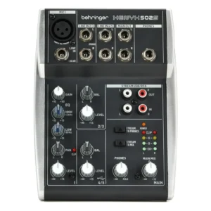 Behringer Xenyx 502S – Mezcladora analógica de 5 canales