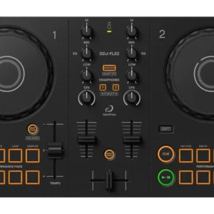 PIONEER DDJ-FLX2  Controlador DJ compacto de 2 canales  AlphaTheta