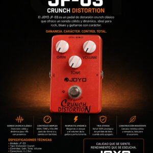 JOYO JF-03 Efecto «CRUNCH DISTORTION»