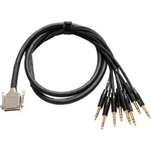 Warm Audio Prem-DB25-TRSm-10' Cable de conexión analógico macho de 8 canales