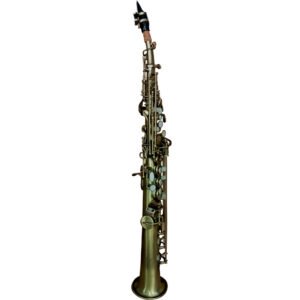 VILLEGAS  VGS-SSP-ANT SAXO SOPRANO DORADO C/ACABADO ANTIGUO