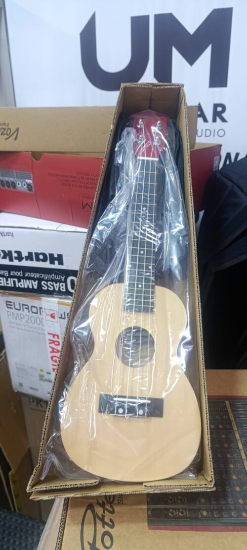 VOZZEX   VZ-XU23-11NT UKELELE 23″ CONCIERTO – COLOR NATURAL C/FUNDA - Imagen 3