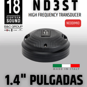 EIGHTEEN SOUND  ND3ST DRIVER NEODIMIO 3" 112DB 240W 8 OHMS