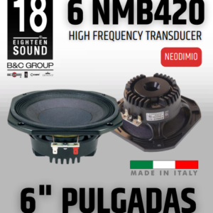 EIGHTEEN SOUND   6NMB420 PARLANTE NEODIMIO 6" 260W 100DB 8 OHMS