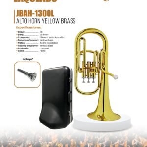 RISETONE  JBAH-1300L ALTO HORN YELLOW BRASS