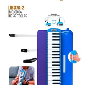 RISETONE   JB37A-2   MELODICA DE 37 TECLAS COLOR AZUL