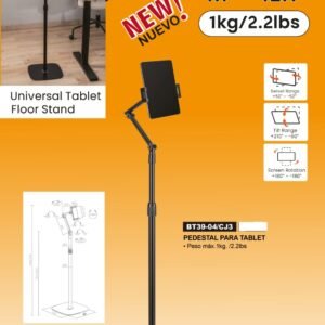 BATBLACK BT 39-04/CJ3 PEDESTAL PARA TABLET