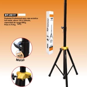 BATBLACK BT 261Y PEDESTAL PARA CAJA ACUSTICA
