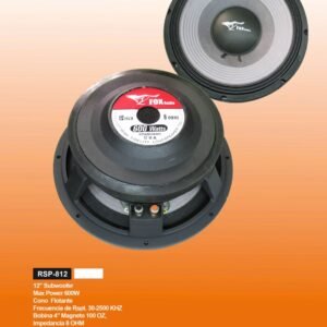 FOX AUDIO RSP-812 PARLANTE 600W
