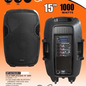 BATBLACK BT-3415A35-1 ALTAVOZ AMPLIFICADO