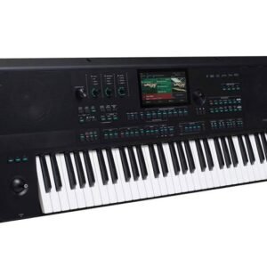 MEDELI AKX10 Teclado digital, 61 teclas sensibles al tacto, pantalla táctil de 7", 2 x 25 W + 2 x 15 W