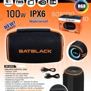 BATBLACK BT-23T2 PARLANTE PORTATIL