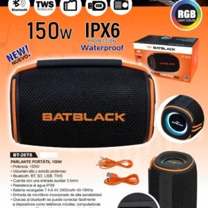 BATBLACK BT-26T6 PARLANTE PORTATIL