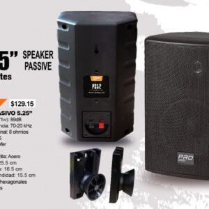 PRO SERIES PS52 PARLANTE PASIVO 5.25"