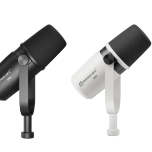 RELACART PM1 Micrófono dinámico cardioide para podcasting