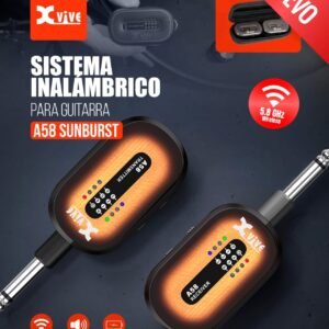X VIVE A58 SUNBURST Sistema Inalámbrico para guitarra