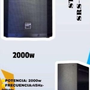 STM ELECTRONICS SRS-803P Altavoces pasivos de 15" 2000w 134 db (PAR)