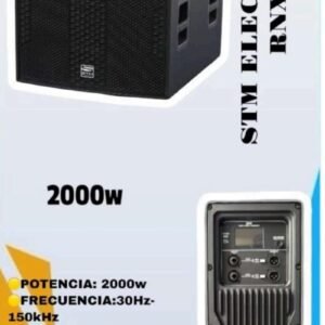 STM ELECTRONICS RNX-18 Subwoofer de 18" 2000W 136db