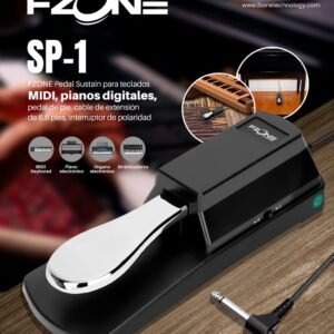 FZONE SP-1 Pedal de sustain para Teclado