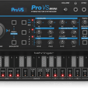 Behringer PRO VS MINI Sintetizador Híbrido Portátil de 5 Voces