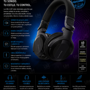 PIONEER  HDJ-CUE1 Audífonos para DJ