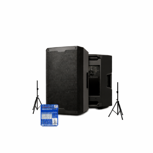 ALTO  COMBO TS415 + PEDESTALES Y MEZCLADORA MRS