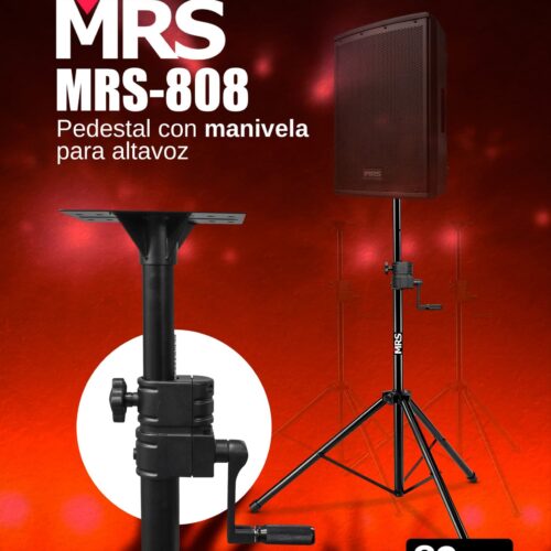 MRS MRS-808  Pedestal con Manivela