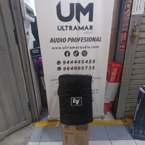Funda Acolchada para Parlante ElectroVoice Zlx12 Con logo bordado