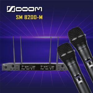 SOOOM SM8200-M  Micrófono Dual Inalámbrico UHF