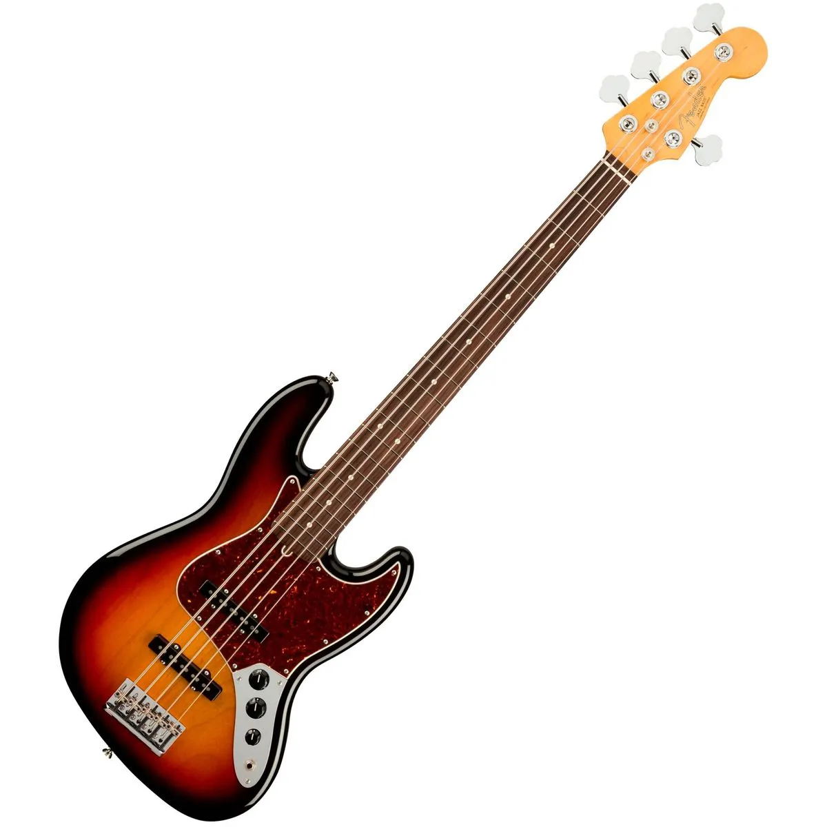 Fender American Professional II V Jazz Bass Palorosa - 3-Color Sunburst bajo electrico