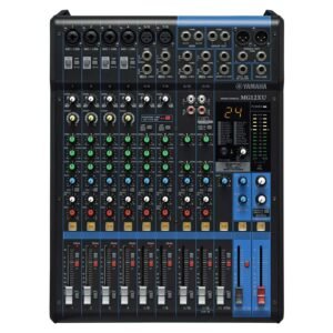 YAMAHA MG12XU mezcladora de audio de 12 canales con efecto e interfaz de audio