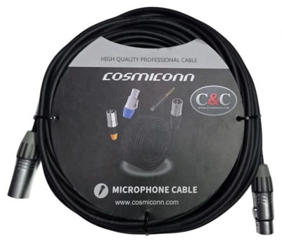 COSMICONN CMCD220PB-MF3-MM3-15 EXTENSION XLR DE 15 METROS