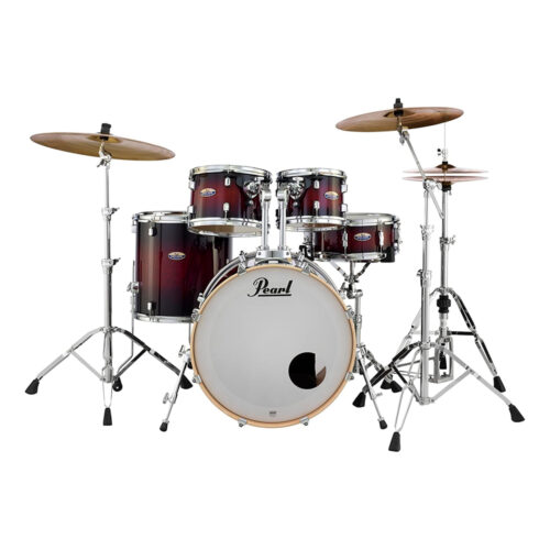 Pearl Decade Maple DMP925SP/C #261 Gloss Deep Red Burst + Hardware HWP‑930