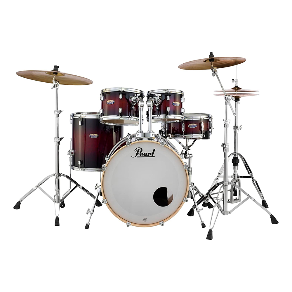 Pearl Decade Maple DMP925SP/C #261 Gloss Deep Red Burst + Hardware HWP‑930