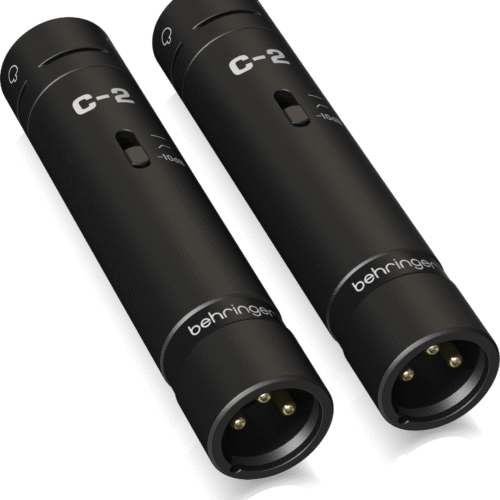 Behringer C-2 Dark Edition Micrófonos de Estudio de Condensador