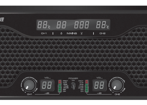 SOUNDARD  MEGA2500 Amplificador de Audio 5000w x2 * 2 OHM - CLASE I