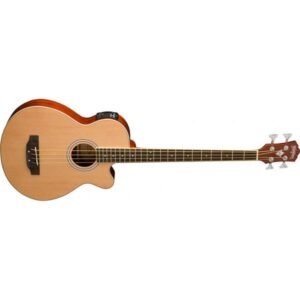 Washburn AB5 Con Funda Natural Bajo Electroacústico