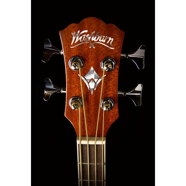 Washburn AB5 Con Funda Natural Bajo Electroacústico - Imagen 2