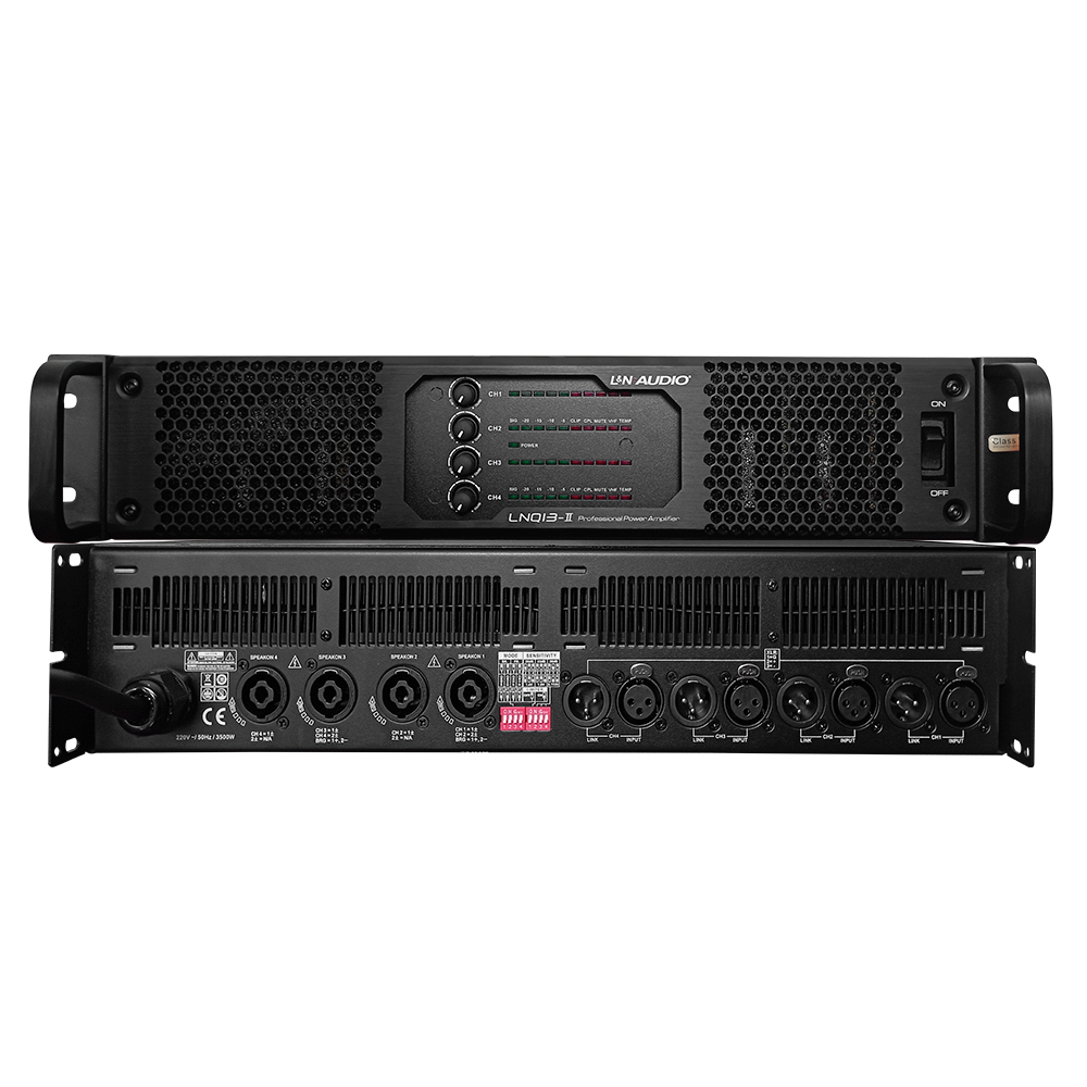 L&N-AUDIO LNQ13-II POWER LIGHT 2500W X 4 * 2 OHM – NEUTRIK SPEAKON NL4